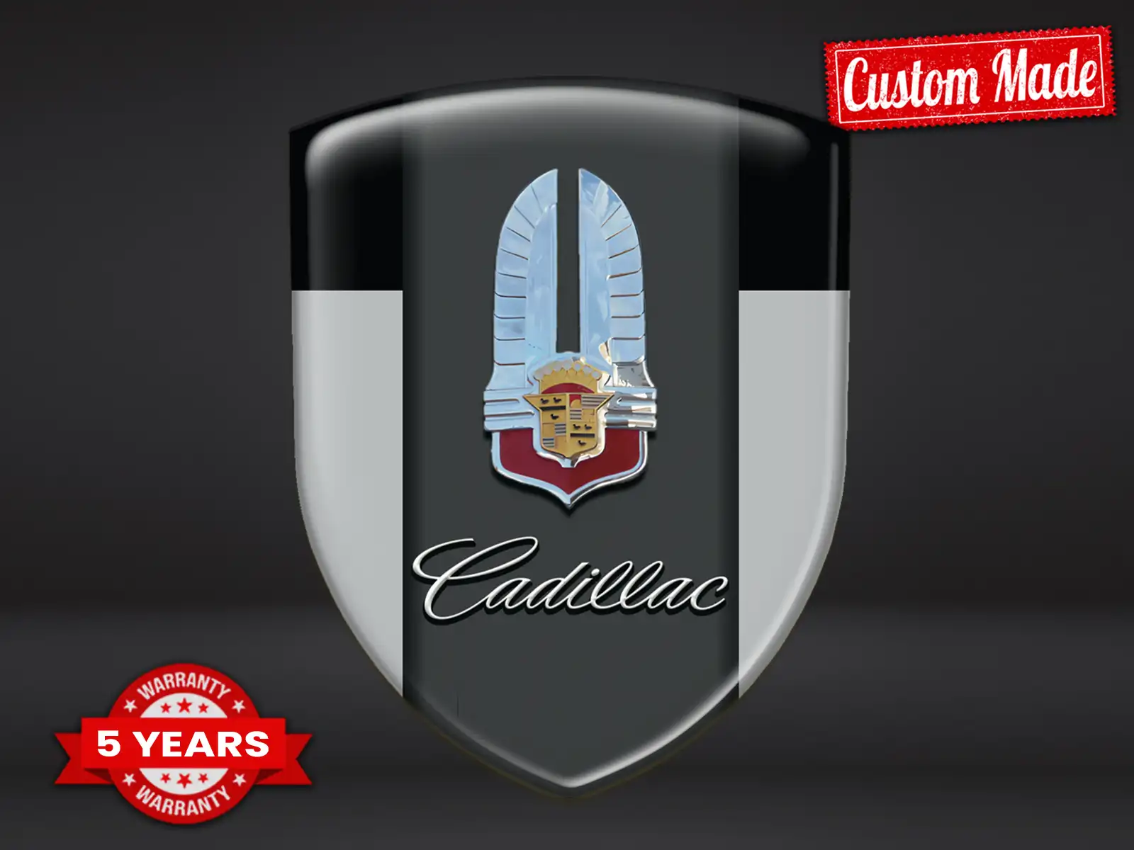 Cadillac Etichetta Autoadesiva Personalizzabile Sport ST